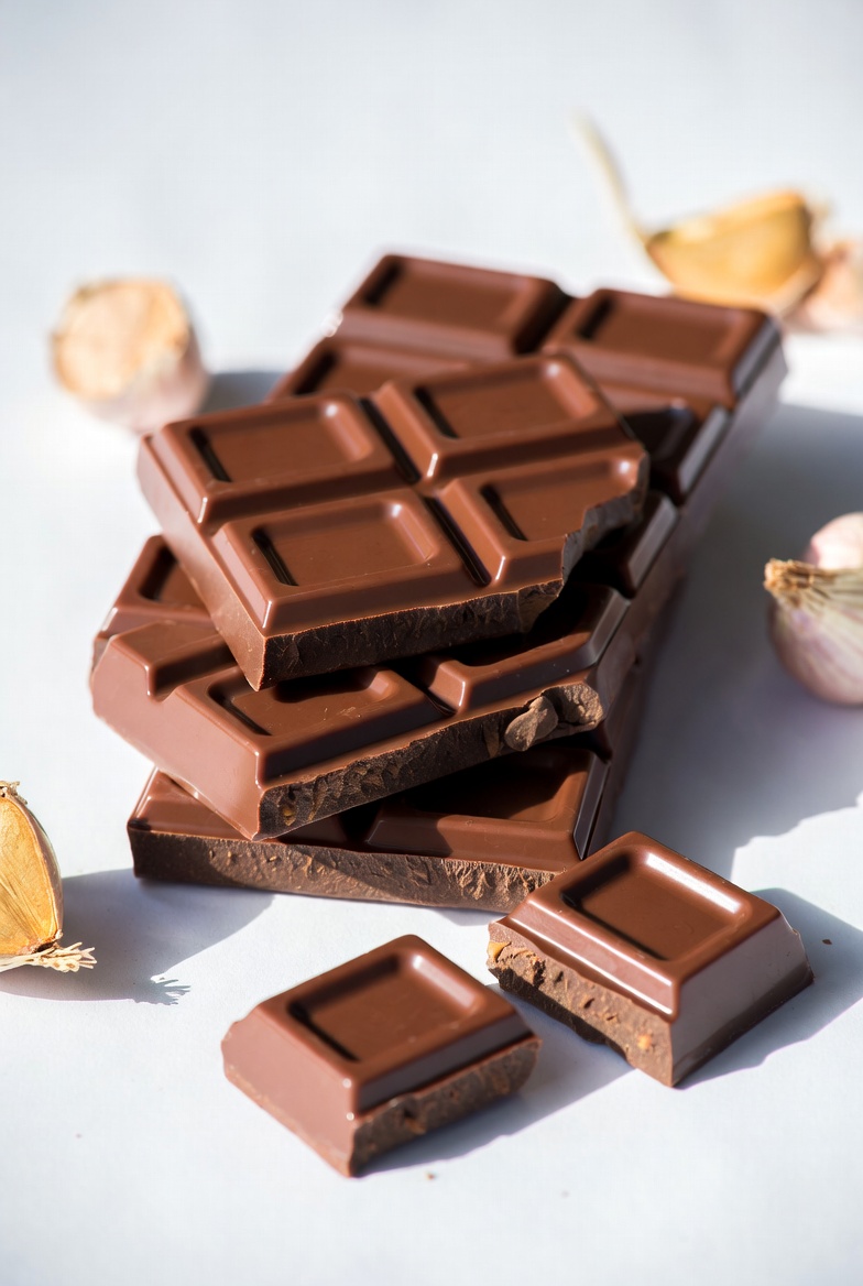 Garlic Chocolate Candy Bar